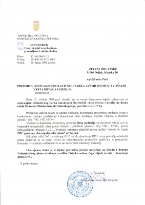 2008.06.06. Grad Osijek odgovor - zahtjevu za osnivanje parka.jpg