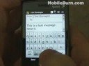 Text input demo on HTC Touch Diamond
