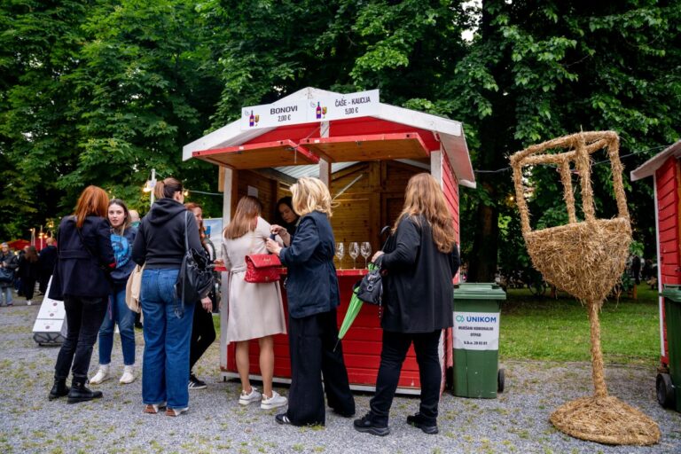 [FOTO] Večer vina i umjetnosti kao uvod u vinski mjesec u OBŽ