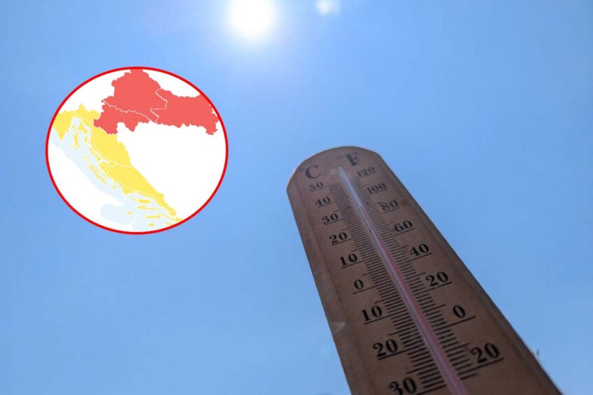 Stiže vrhunac prvog toplinskog vala: za sutra upaljen crveni meteoalarm