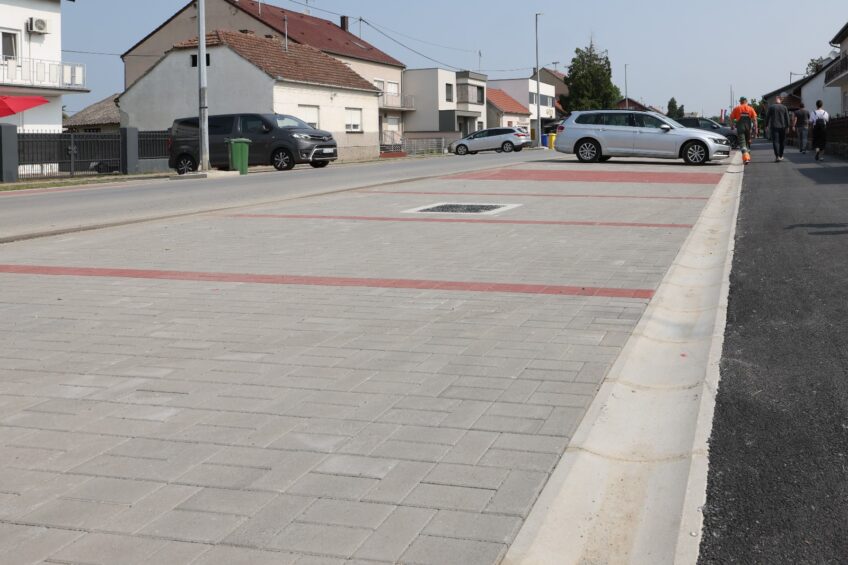 Ulica Nikole Šubića Zrinskog u Višnjevcu u novom ruhu
