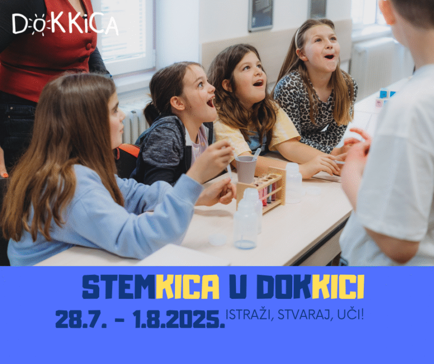 Stemkica u DOKKICI – petodnevni stem kamp za djecu
