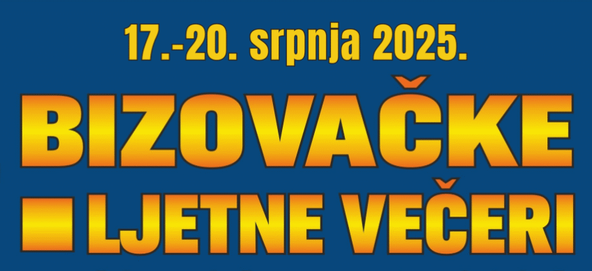 Bizovačke ljetne večeri [program, 2025.]