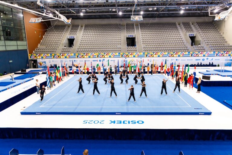 [FOTO] Sport ujedinjuje: EYOF otvoren u Osijeku, 500 mladih gimnastičara iz 40 zemalja stiglo u Gradski vrt