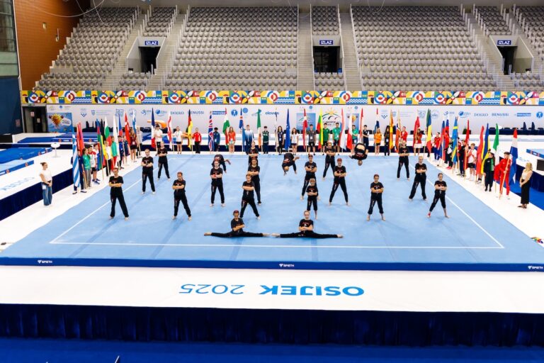 [FOTO] Sport ujedinjuje: EYOF otvoren u Osijeku, 500 mladih gimnastičara iz 40 zemalja stiglo u Gradski vrt