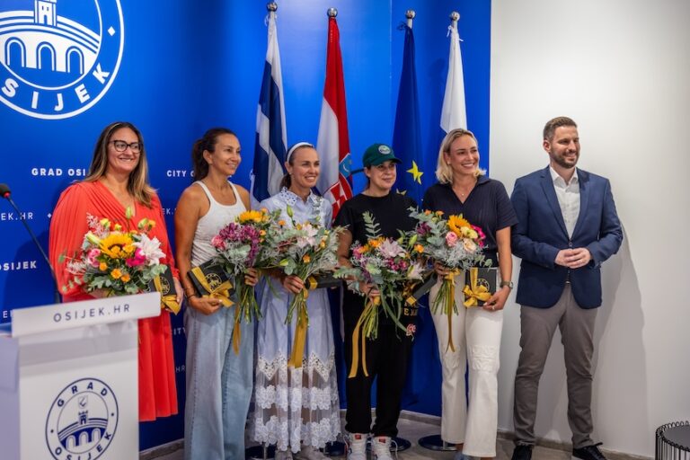 [FOTO] Osijek na svjetskoj teniskoj mapi: Prvi grad s javnim terenima na sve četiri Grand Slam podloge