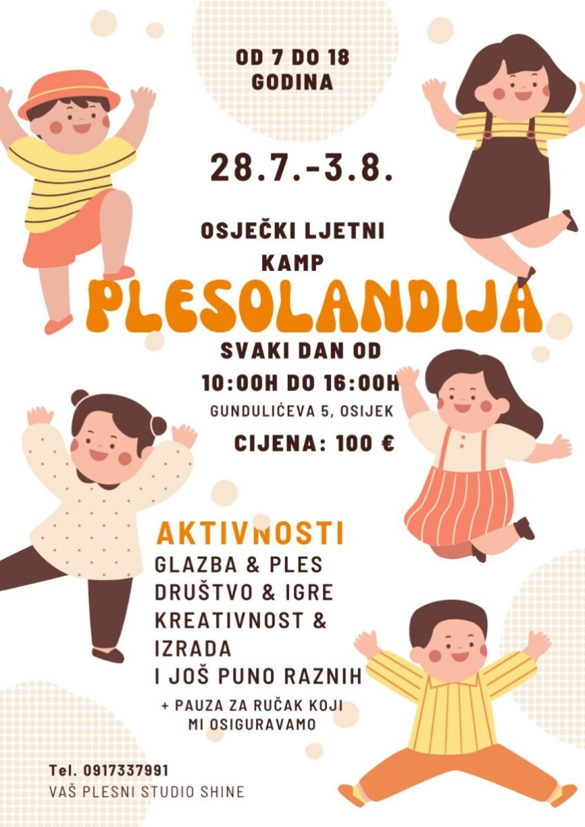 1. Ljetni dječji kamp “Plesolandija” [2025.]