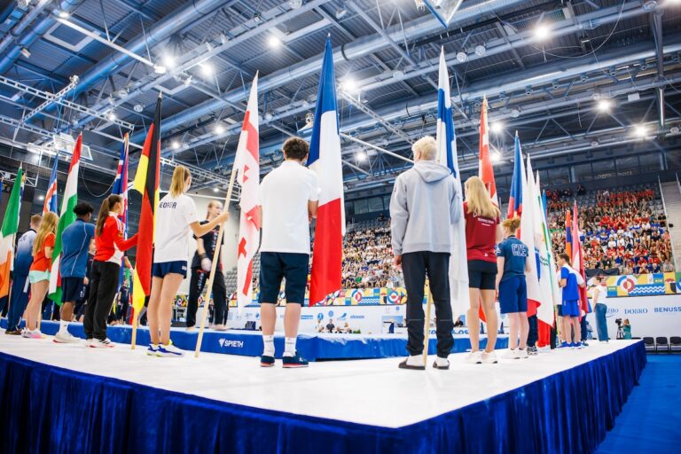 [FOTO] Sport ujedinjuje: EYOF otvoren u Osijeku, 500 mladih gimnastičara iz 40 zemalja stiglo u Gradski vrt