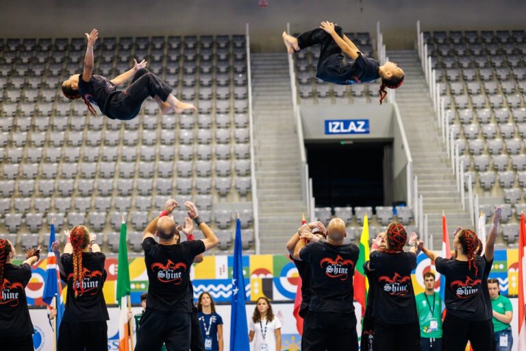 [FOTO] Sport ujedinjuje: EYOF otvoren u Osijeku, 500 mladih gimnastičara iz 40 zemalja stiglo u Gradski vrt