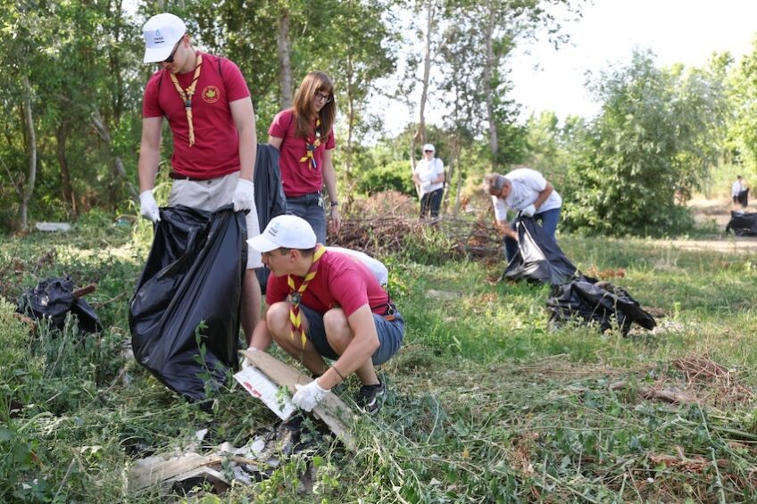 Osijek čisti i sadi: 21 tona otpada manje, 163 nova stabla uz Dravu