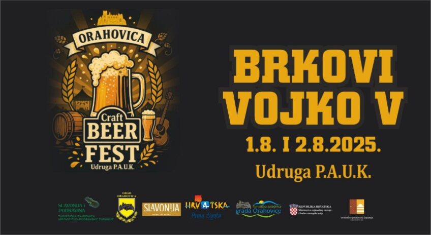 Orahovica: 5. Craft beer fest [program, 2025.]