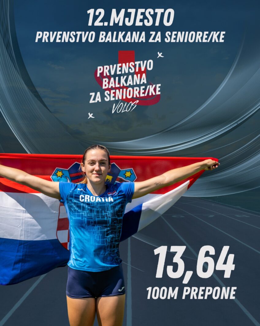 Mia Wild 12. na Prvenstvu Balkana u Volosu