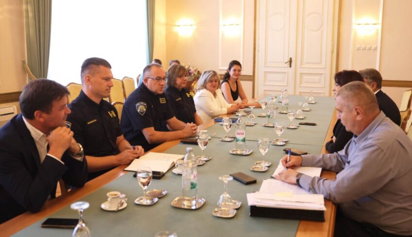 Županica Tramišak i PU osječko-baranjska: Sigurnost na visokoj razini, suradnja se nastavlja