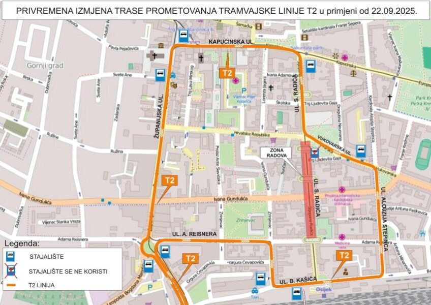 Sanacija tramvajske pruge i obnova ulice: nova infrastruktura bez dodatnih troškova za Grad