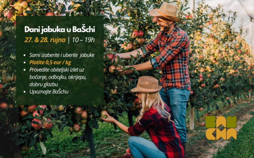 BaŠcha otvara vrata – vikend u znaku jabuka i obiteljskog druženja