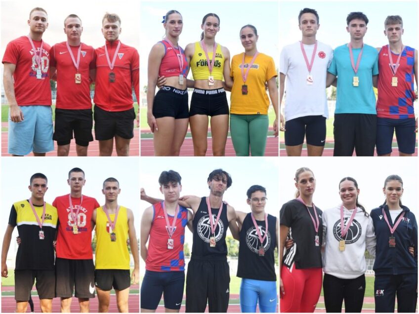 Deset medalja za atletičare na Prvenstvu Hrvatske: Kurtek i Tarcal zlatni u Zagrebu