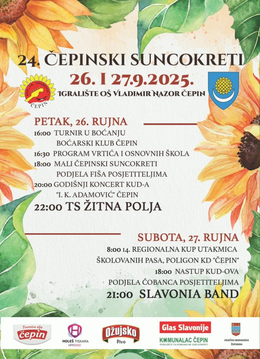 24. Čepinski suncokreti [2025.]