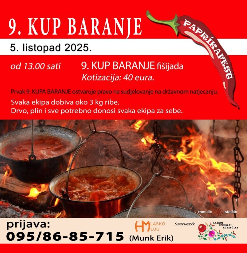9. Kup Baranje – fišijada [2025.]
