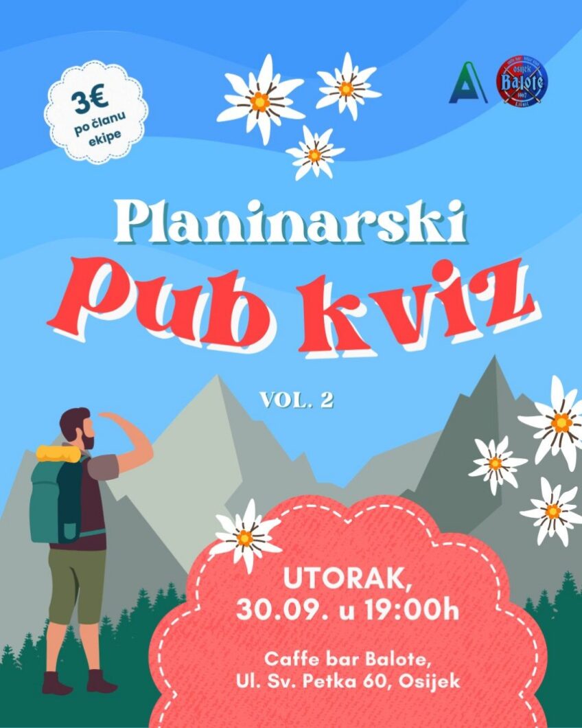 Caffe bar Balote: 2. Planinarski pub kviz