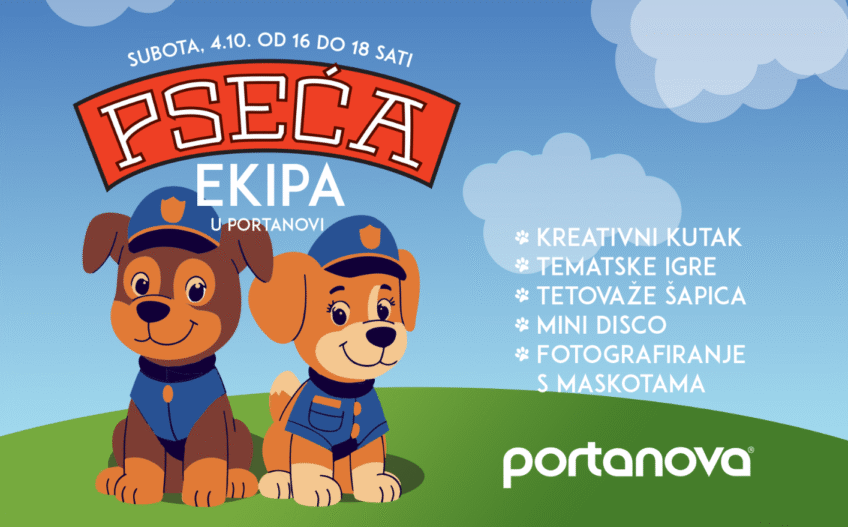 Jesen u Portanovi: nove kolekcije, nagradna igra, darivanje krvi i – uskoro – Pseća ekipa!