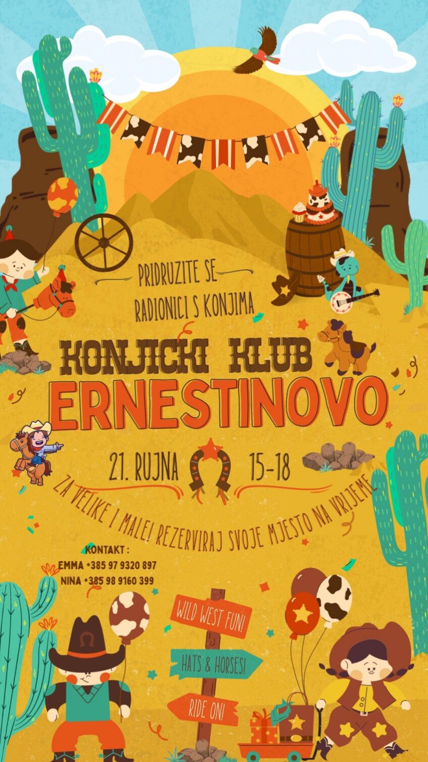 Konjički klub Ernestinovo: Dječji dan [2025.]