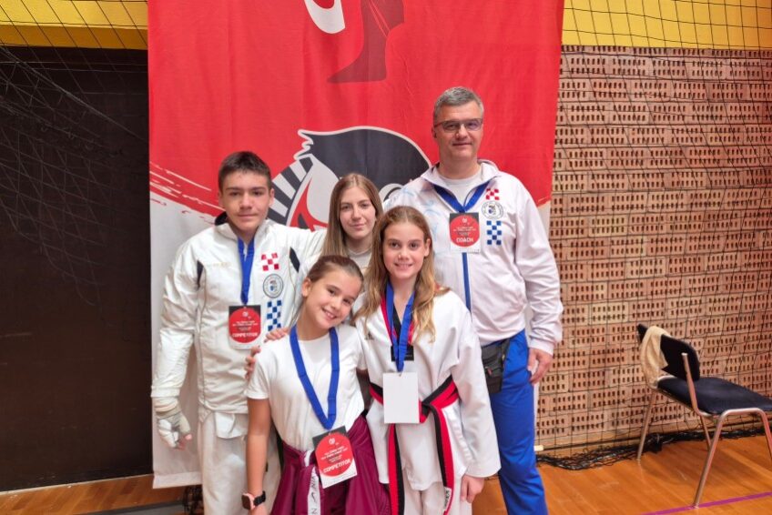 Sjajan nastup Taekwondo kluba Osijek – zlato i srebro s Čigra Opena!