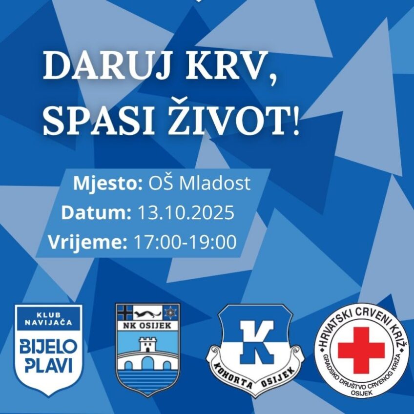 OŠ Mladost: Akcija dobrovoljnog davanja krvi [listopad, 2025.]