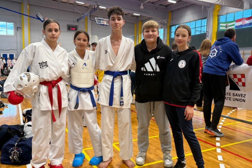 Osječani briljirali u Jastrebarskom: osam medalja za Karate akademiju Osijek!