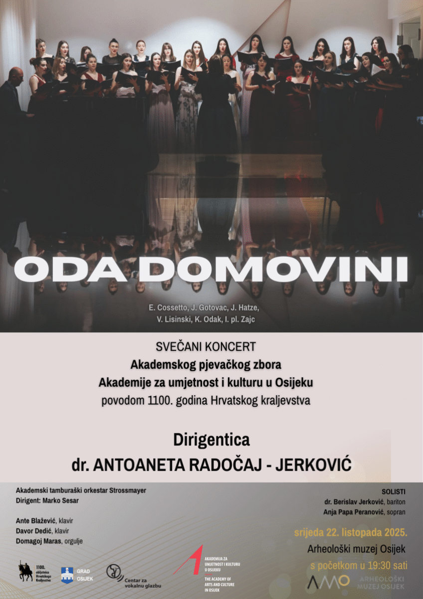 Arheološki muzej Osijek: Koncert “Oda domovini”