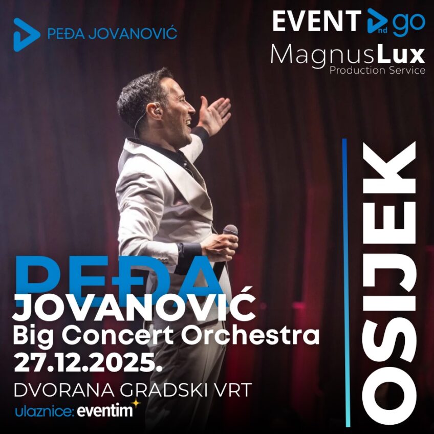 Peđa Jovanović & Big Concert Orchestra stižu u Osijek!