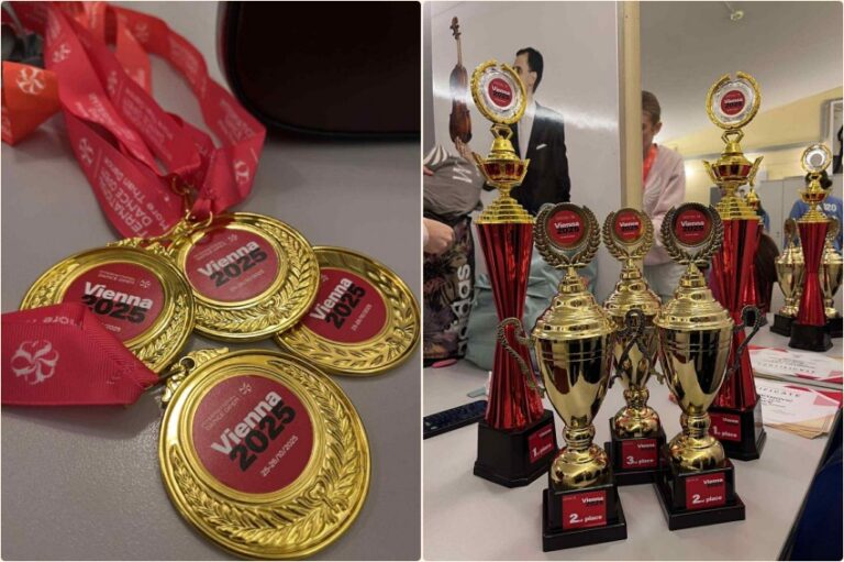 Plesni studio Wings donio kući šest medalja s prestižnog natjecanja u Beču