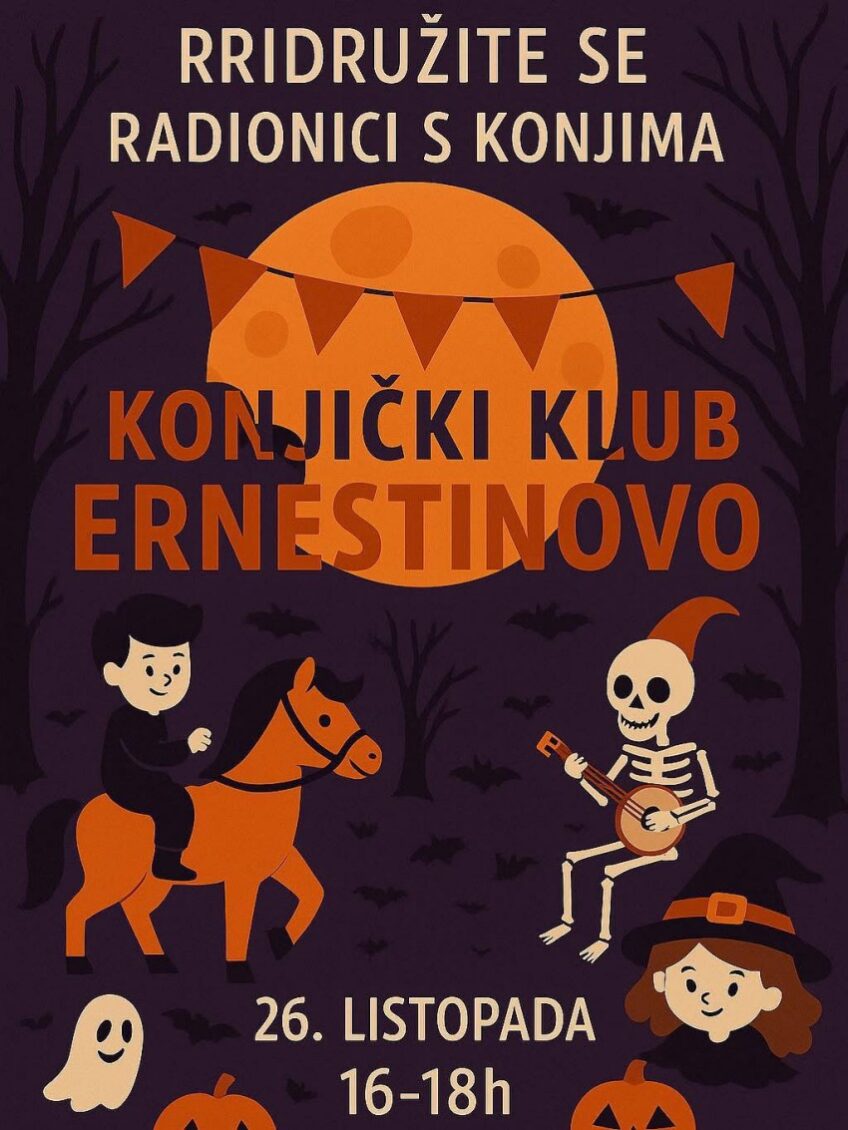 Konjički klub Ernestinovo: Radionica “HORSEloween”