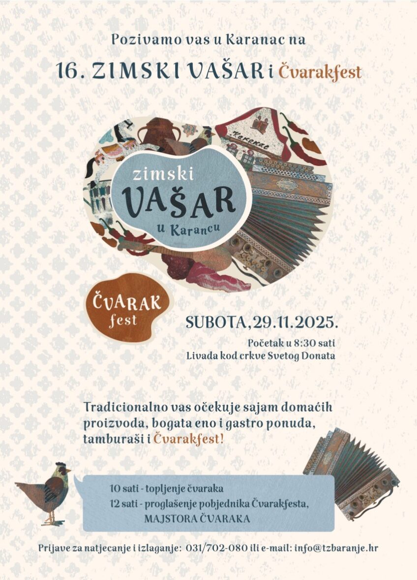 16. Zimski vašar i Čvarakfest u Karancu [2025.]