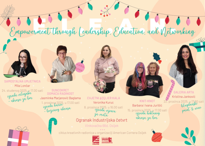 GISKO: Ciklus radionica “E.L.E.A.N. – Empowerment through Leadership, Education, and Networking”