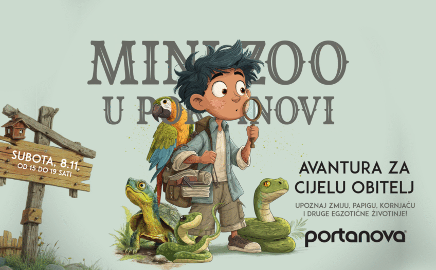 U Portanovu stižu egzotične životinje – Mini zoo i Portastična srijeda otvaraju studeni!