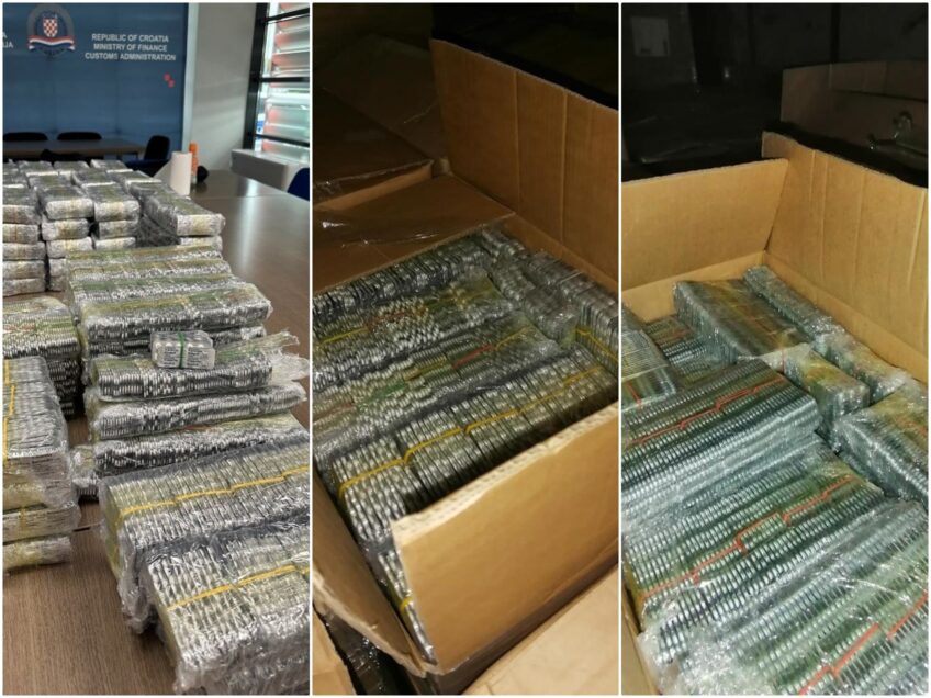Pao na granici! Srbin pokušao unijeti 180.000 tableta u Hrvatsku!