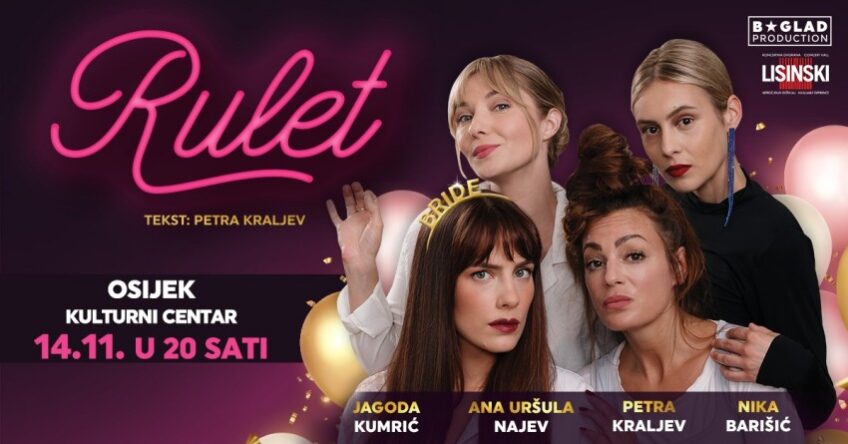 Kulturni centar Osijek: Hit komedija “Rulet”