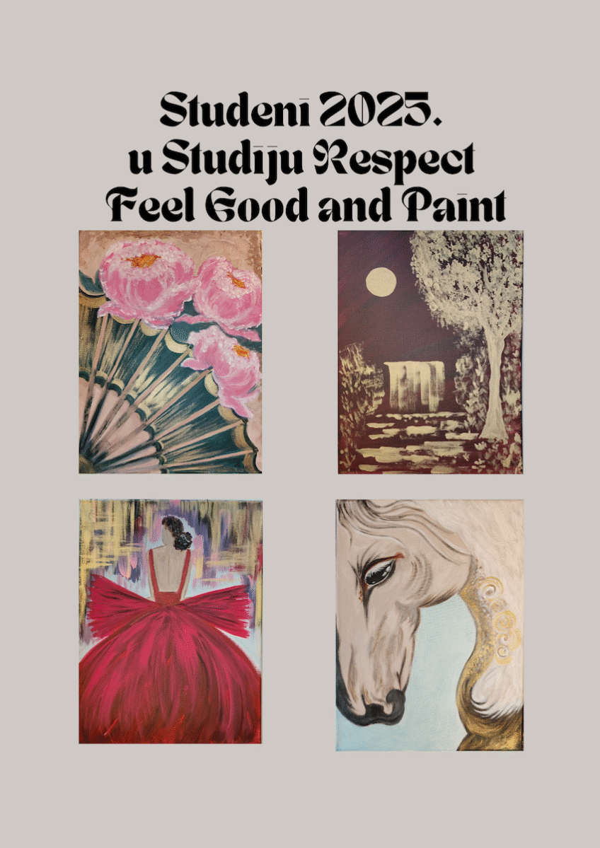Studio Respect boutique prigode: Feel Good & Paint [studeni, 2025.]