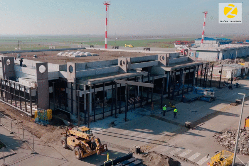 [VIDEO] Modernizacija u punom zamahu: Osijek uskoro dobiva vrhunski putnički terminal