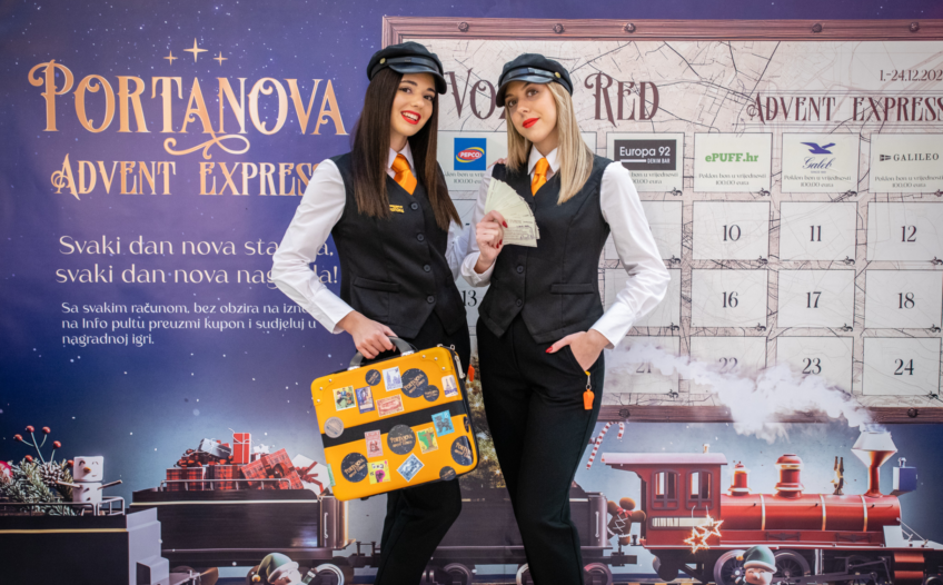 Portanova adventska bajka: nagrade, sajam, iznenađenja i Djed Božićnjak svaki dan!