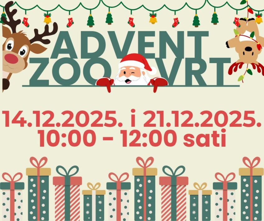 Božićna čarolija u ZOO vrtu Osijek!