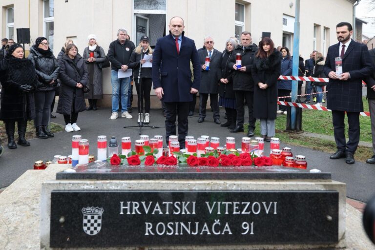 Osijek obilježio Dan obrane grada: Počast herojima Rosinjače