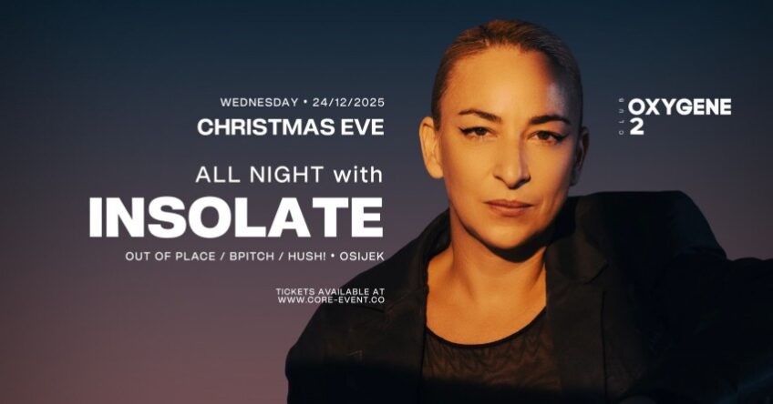 Club Oxygene: Christmas Eve with Insolate