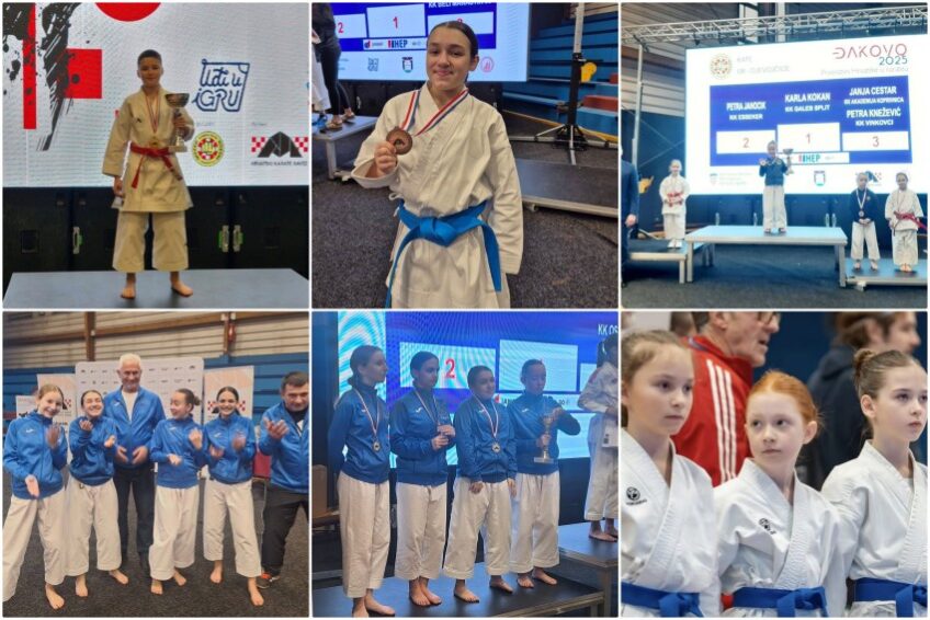 KK Esseker s nizom medalja na Prvenstvu Hrvatske za mlađe uzraste