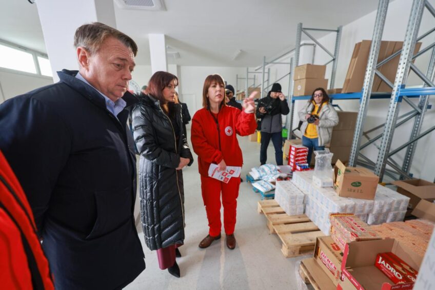 Županica Tramišak obišla Crveni križ: Službe spremne za zimske izazove i pomoć najpotrebitijima