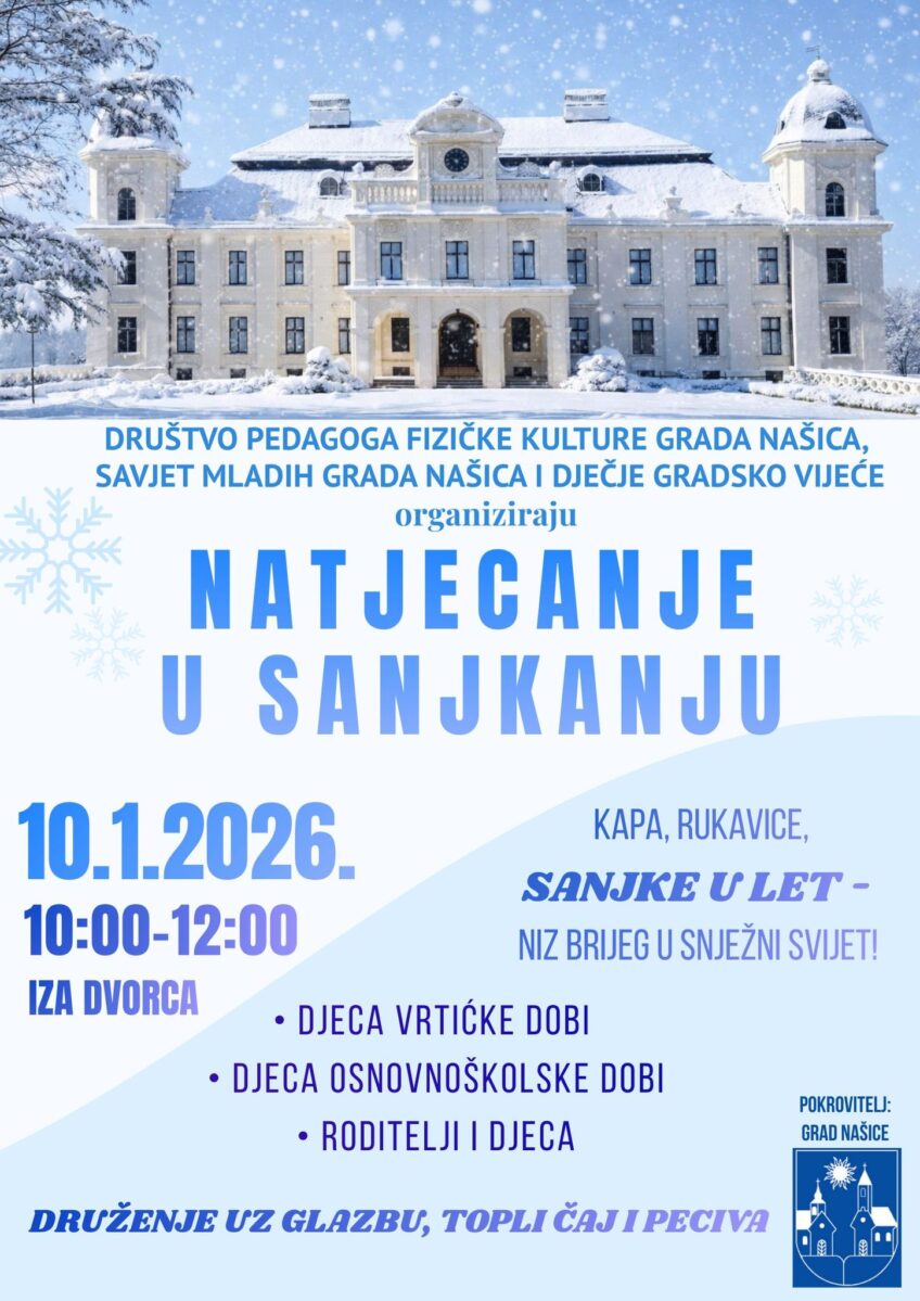 Našice: Natjecanje u sanjkanju