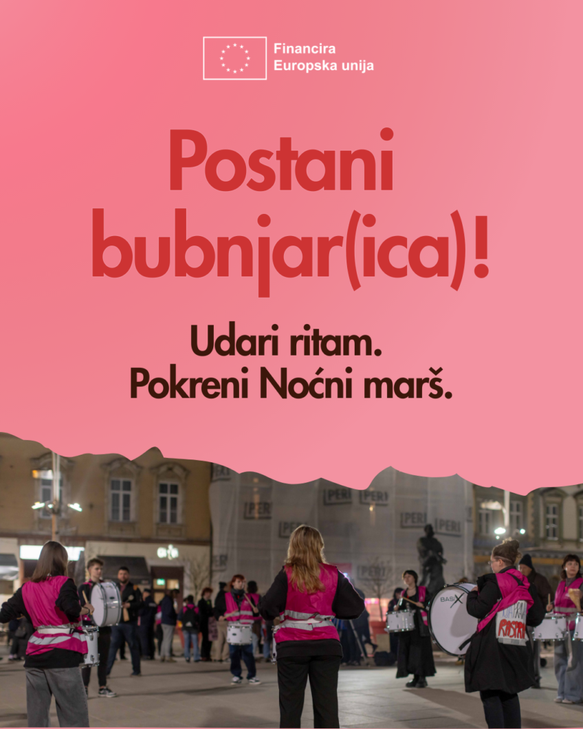 Bubnjarska radionica Noćnog marša u Osijeku