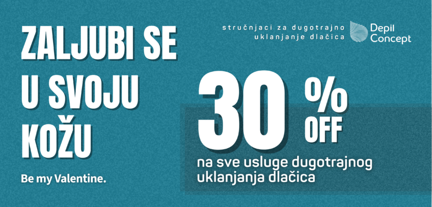 Zaljubi se u svoju kožu: DepilConcept Osijek obilježava mjesec ljubavi uz 30 % popusta i wellness darivanje!