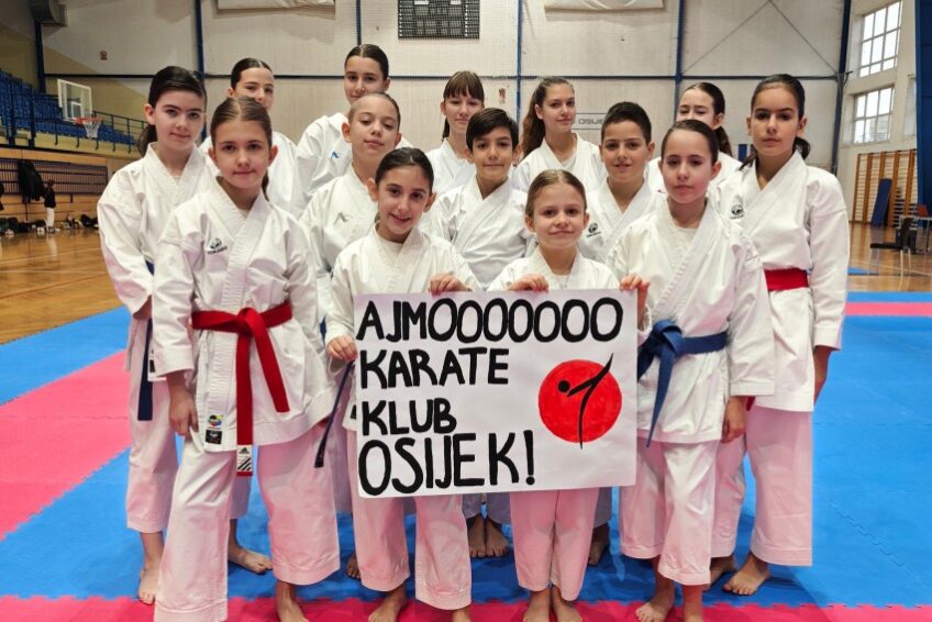 9 medalja za Karate klub Osijek u Ivanić Gradu