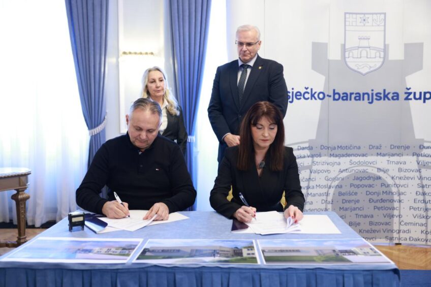 Županica potpisala ugovor o rekonstrukciji i dogradnji Osnovne škole Šećerana